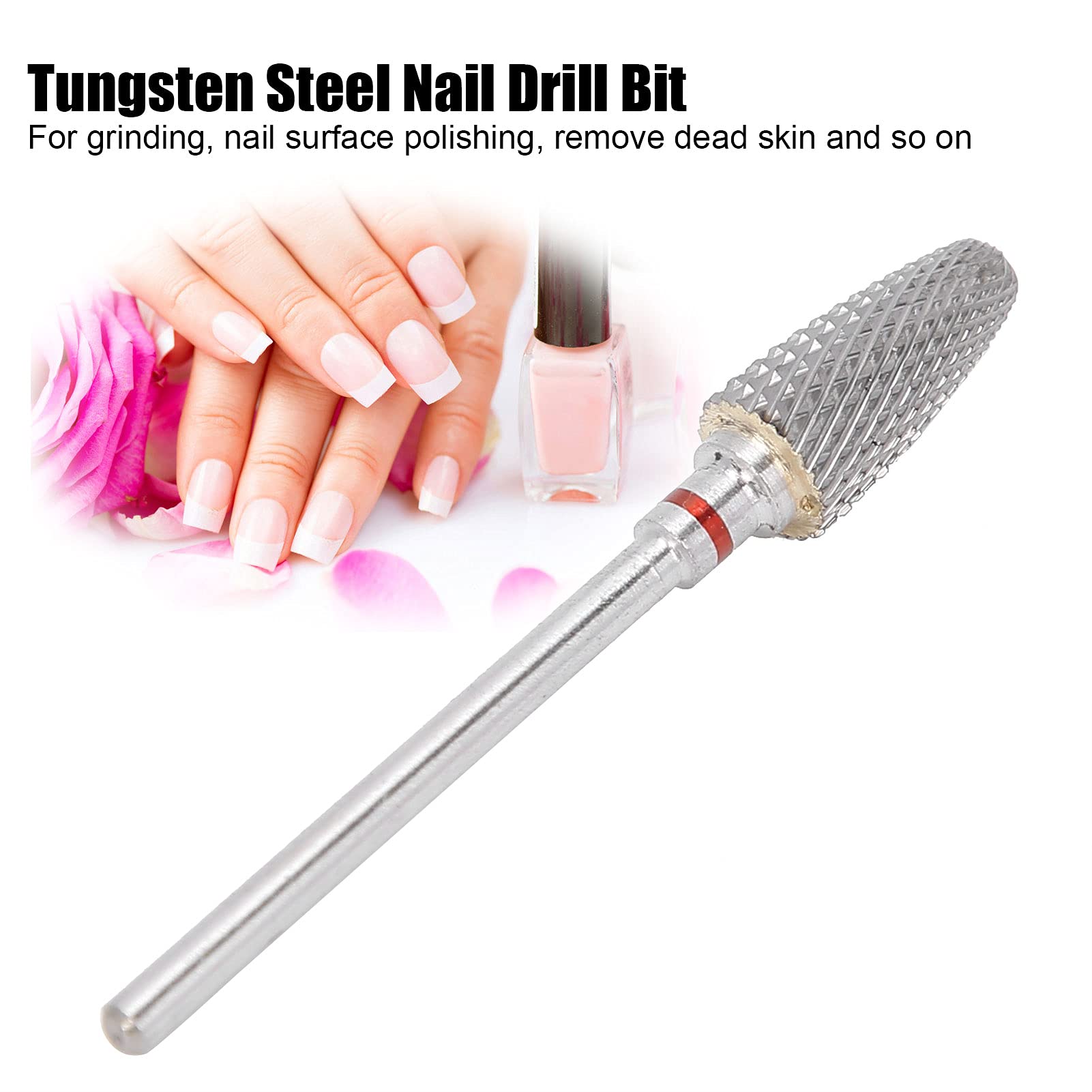 Durable Nail Polishing Tool Set - 38PCS Nail Grinding Heads for Home & Salon Use | Perfect for Nail Art, Manicure & Pedicure