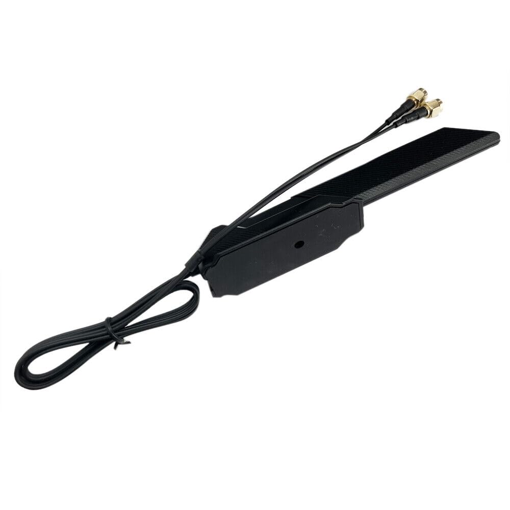 Gintai 6E WiFi Antenna Cable for ASUS ROG Rampage VI Extreme Encore X299-E, TUF Gaming, X570-PRO WiFi II, Z690-PLUS WiFi, Z690-PLUS WiFi D4 & GIGABYTE Z590/Z690 Gaming Motherboards - High-Speed Wireless Connectivity for Gaming PCs & Workstations