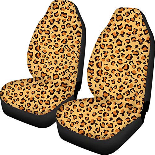 Brown Leopard Printed