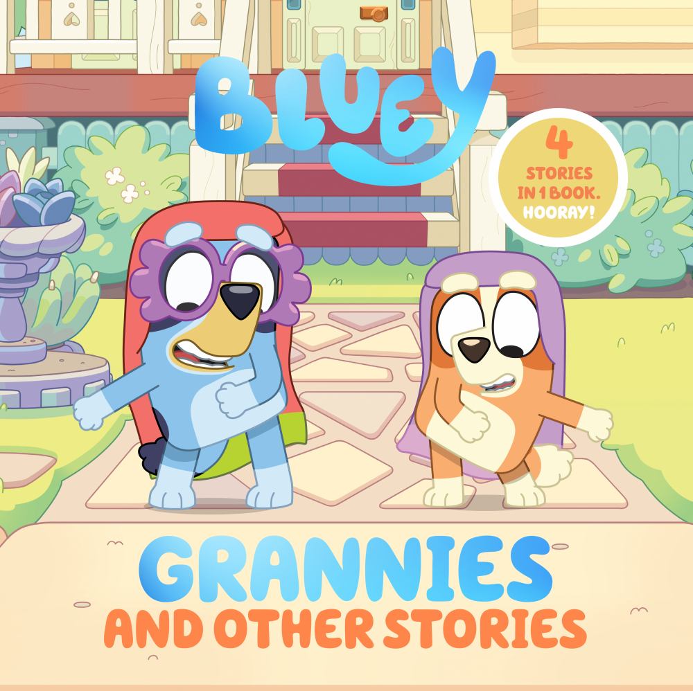 Bluey and Bingo Grannies Hardcover Storybook Collection - Fun Family Reading for Kids Bedtime & Playtime