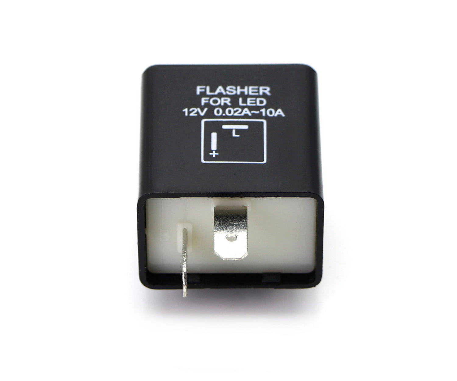 2 Pin LED Flasher Relay for Turn Signal Lights - Fix Hyper Flash Fast | Compatible with Cars, Trucks, Motorcycles & Auto Repair Shops