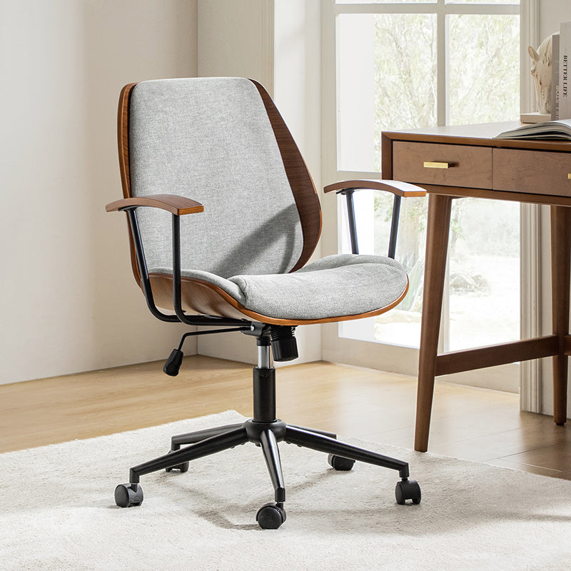 Ergonomic Alina Adjustable Height Office Chair with Lumbar Support - Perfect for Home Office, Gaming, and Workspace Comfort
