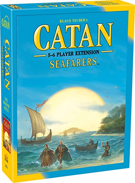 Catan Seafarers Expansion - 5-6 Player Board Game Extension for Family Game Night & Strategy Enthusiasts