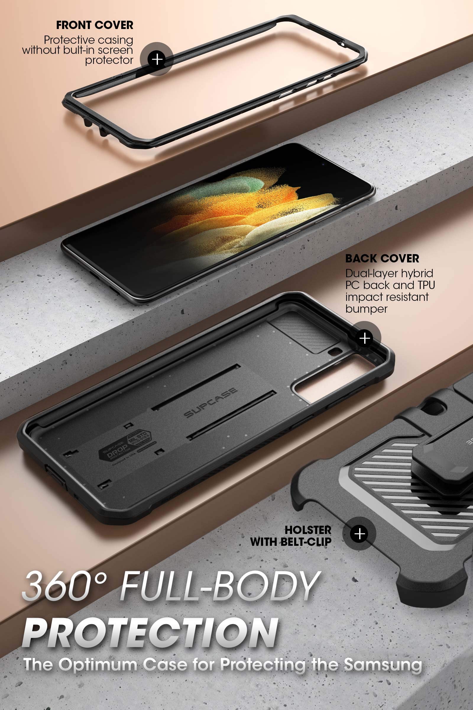 Premium Shockproof Phone Case for iPhone 21 Plus - Slim Protective Cover with Anti-Scratch Design (Black) | Perfect for Everyday Use, Travel & Outdoor Activities