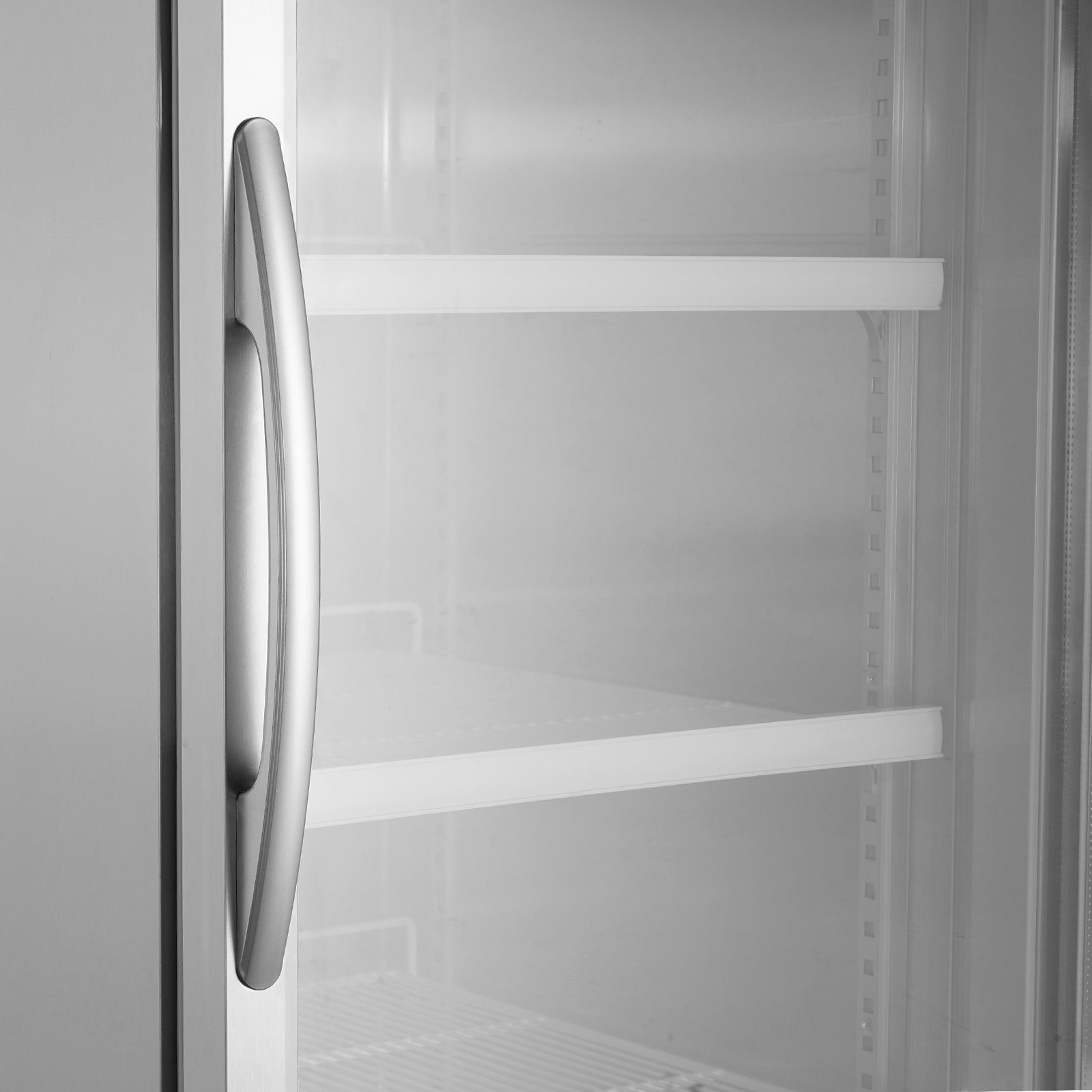 27'W Commercial Refrigerator Freezer - Stainless Steel Construction with Fan Cooling System - Ideal for Restaurants, Grocery Stores & Commercial Kitchens