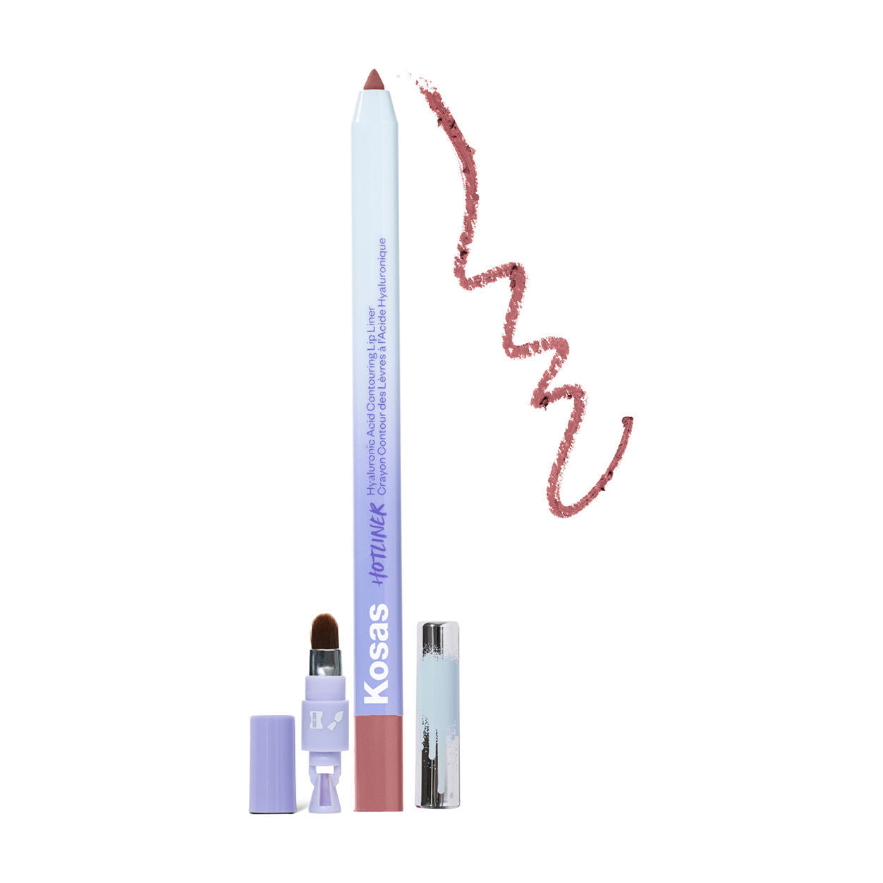 Hotliner Hyaluronic Acid Contouring Lip Liner - Long Lasting Waterproof Lip Pencil for Plump Lips | Perfect for Everyday Wear, Date Night & Special Occasions