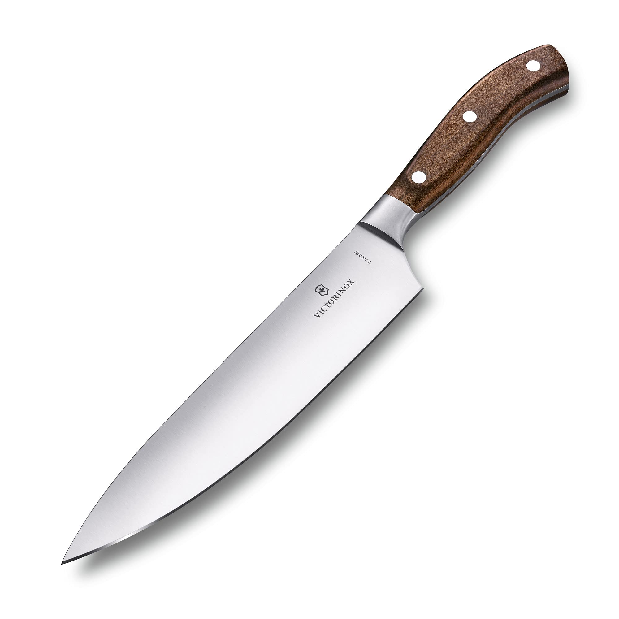 Victorinox Grand Maître 8.7-inch Stainless Steel Carving Knife - Professional Chef Knife for Meat, Roast & BBQ - Perfect for Home Kitchen & Restaurant Use