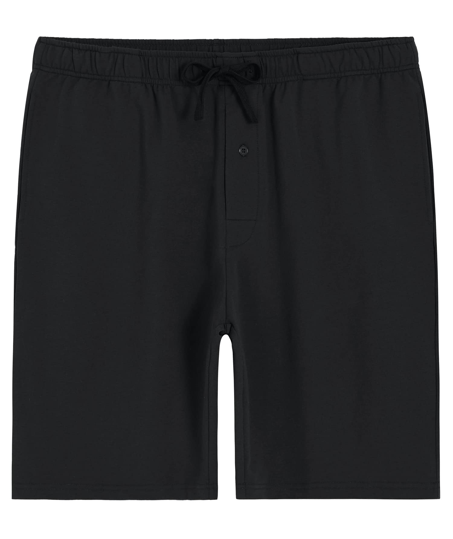 Men's Soft Cotton Lounge Sleep Shorts with Pockets - Comfortable Relaxing & Sleeping Pajama Shorts for Home, Travel & Vacation