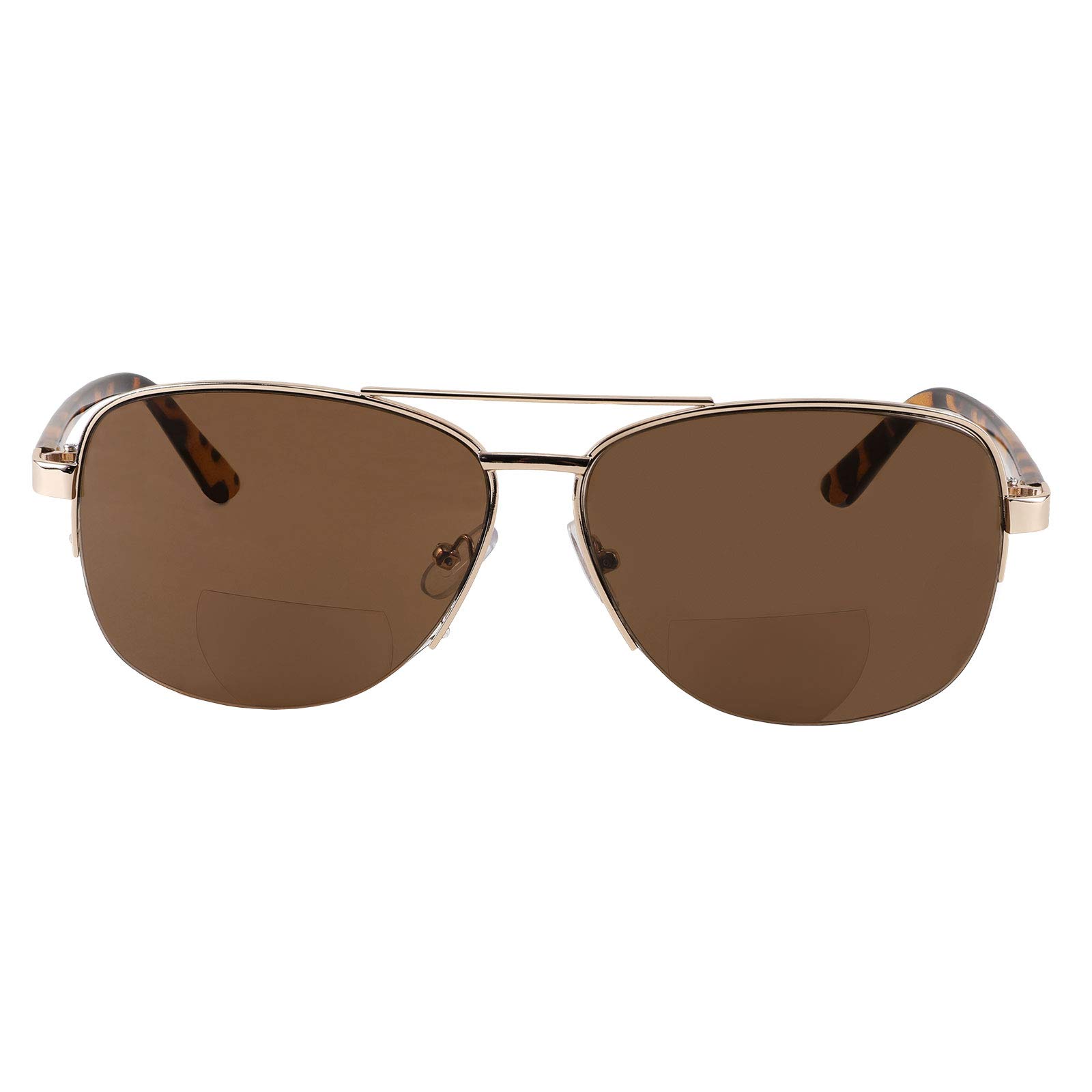 FEISEDY Bifocal Reading Sunglasses for Men & Women - UV Protection, Stylish & Comfortable for Outdoor Reading, Driving, Fishing & Beach Activities | Model B2718