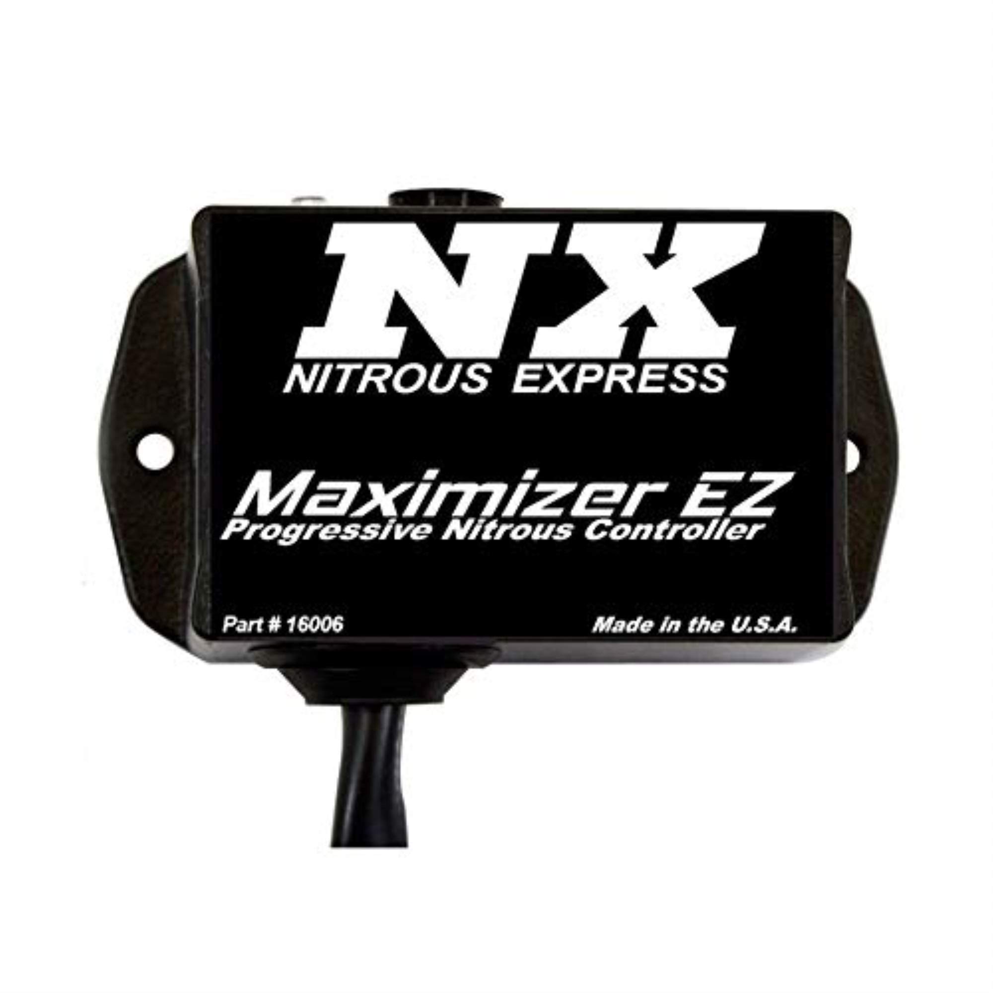 Nitrous Express Maximizer EZ Progressive Nitrous Controller (16006) - High-Performance Nitrous Oxide System for Drag Racing & Street Performance