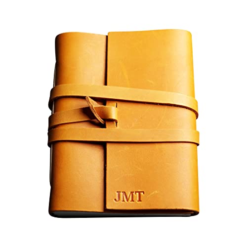 Ox & Pine Personalized Wrapped Leather Journal - 6x8
