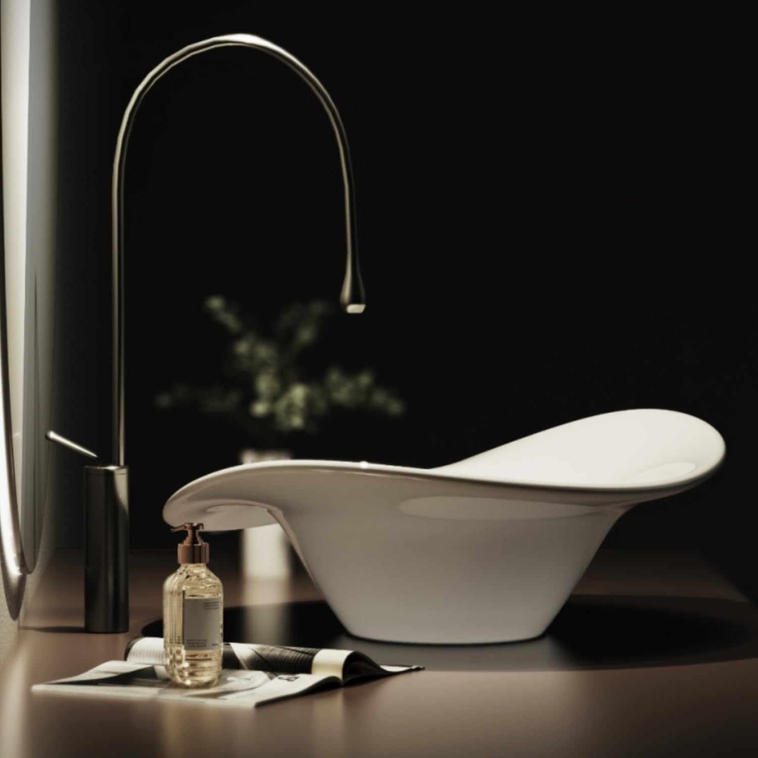 ELLAI Modern Ceramic Bathroom Vessel Sink - 20