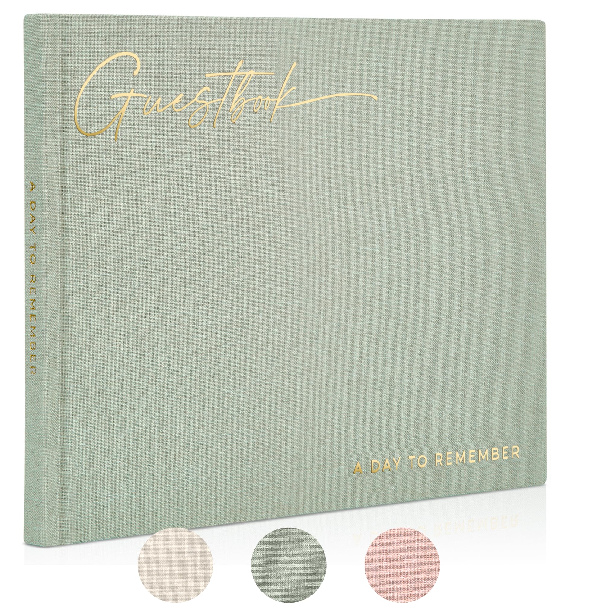 Elegant Wedding Guest Book with Polaroid Photo Pages - Perfect for Wedding Receptions & Baby Showers - Signature Guestbook for Special Occasions | Great for Bridal Showers, Anniversary Parties & Memory Keeping
