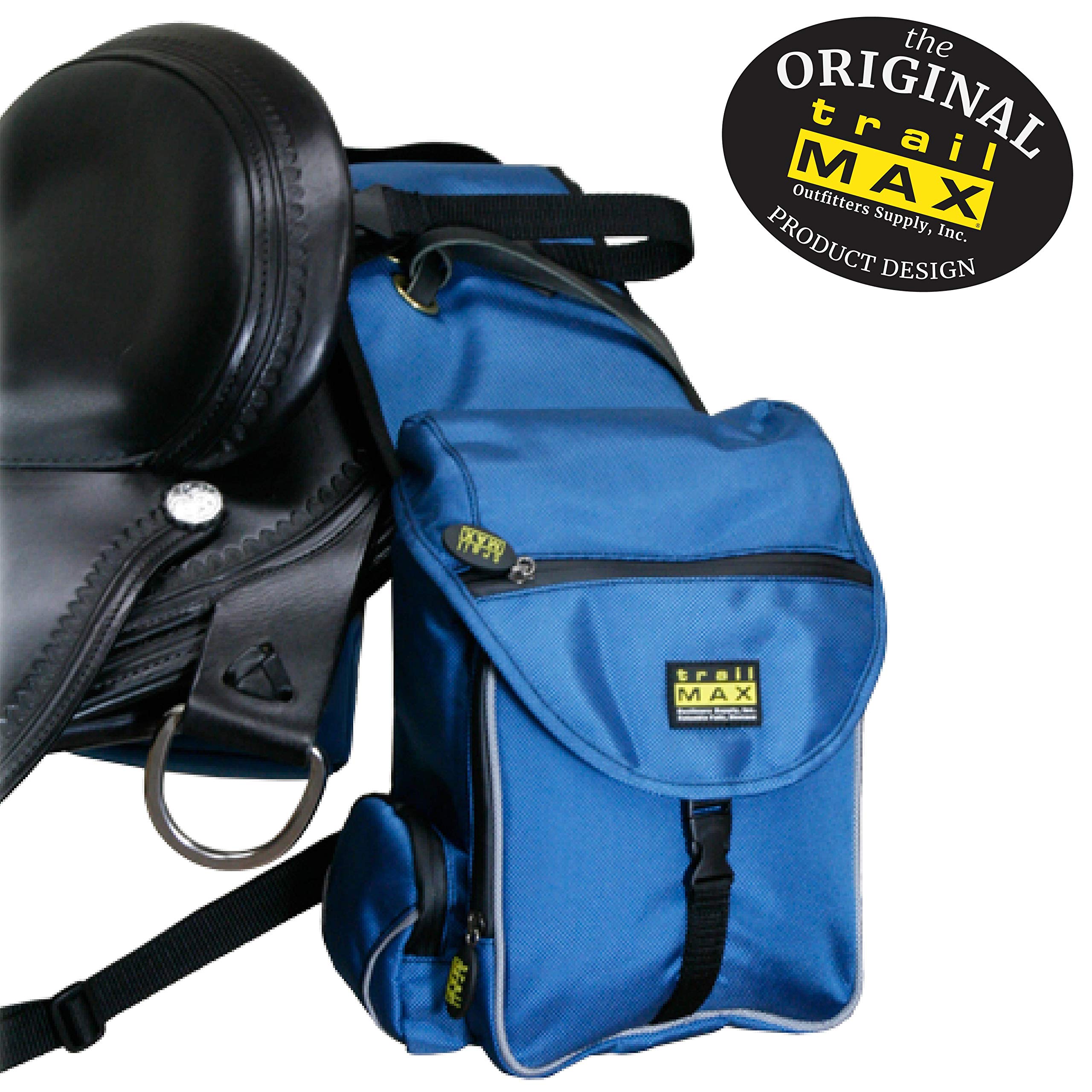 TrailMax 500 Series Insulated & Padded Horse Saddle Bags for Trail Riding - Waterproof Equestrian Gear for Camping, Hiking & Outdoor Adventures