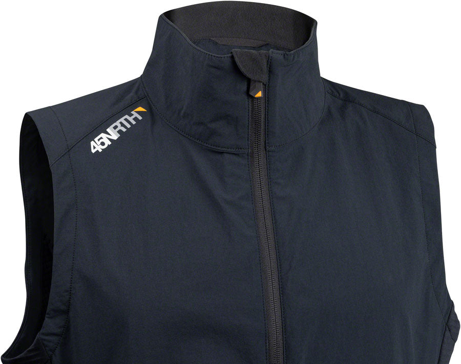 45NRTH 2023 Naughtvind Vest for Men - Insulated Winter Cycling Vest, Windproof & Water-Resistant, Black, 2XL - Perfect for Cold Weather Biking & Outdoor Activities