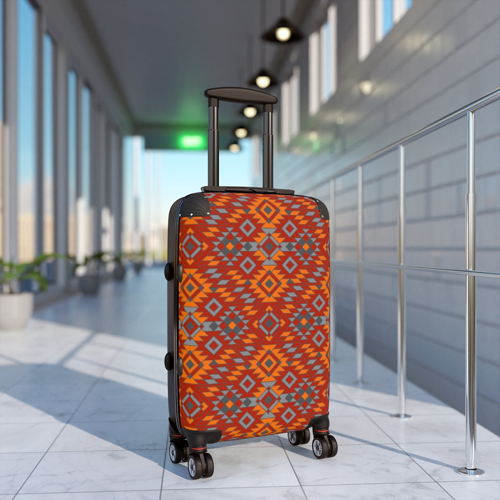Red Rock Canyon Carry On Luggage - Lightweight Cabin Suitcase with Spinner Wheels for Air Travel | Perfect for Business Trips & Weekend Getaways