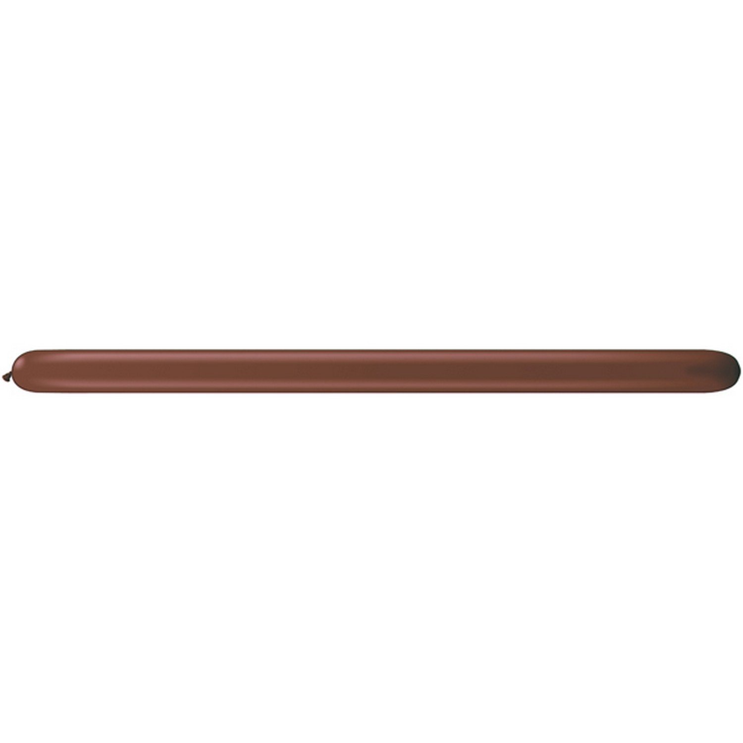 Burton & Burton 260Q Chocolate Brown Latex Balloons - 100 Pack for Party Decorations, Birthday Celebrations & Wedding Events