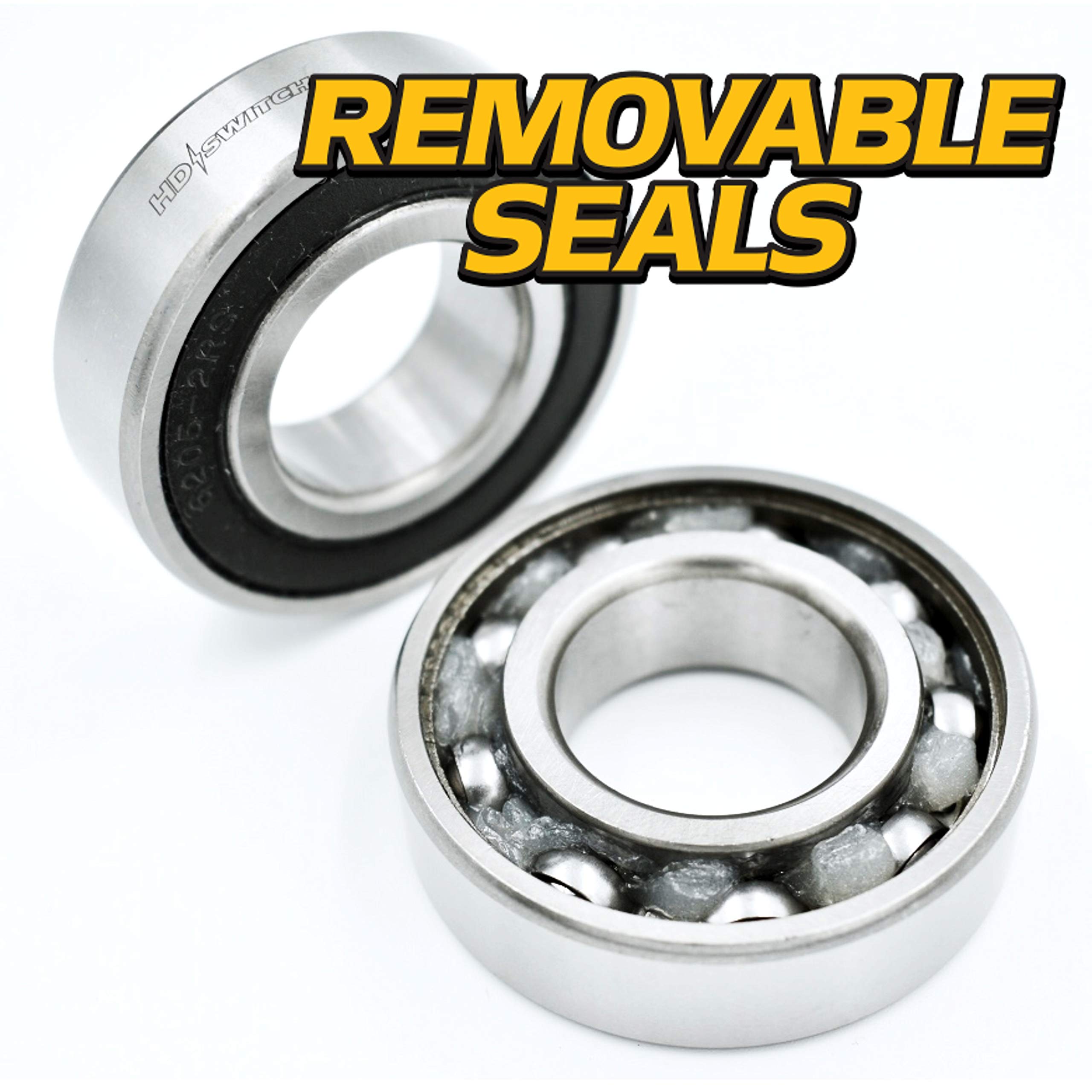 John Deere AM115721 ET15755 M110024 M110008 HD Switch Deck Blade Spindle Bearing Seal & Spacer Rebuild Kit - 3 Kits with C3 Bearing Clearances - Perfect for Tractor Mower Maintenance & Agricultural Equipment Repair