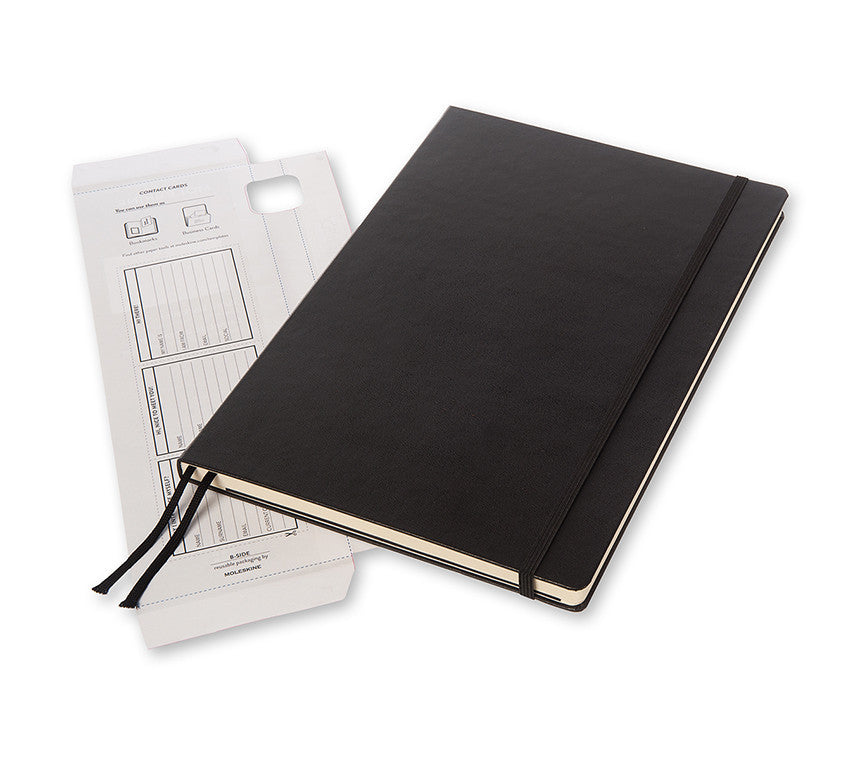 Moleskine Professional A4 Plain Notebook - Hard Cover Workbook for Business, Journaling & Note Taking - Ideal for Office, School & Creative Projects