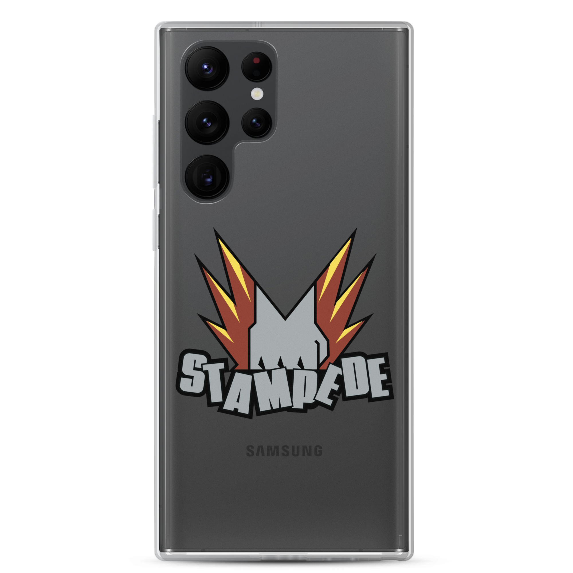Zoo Jitsu Fighters Stampede Clear Protective Case for Samsung Galaxy - Durable Slim Cover for Everyday Use & Gaming Enthusiasts