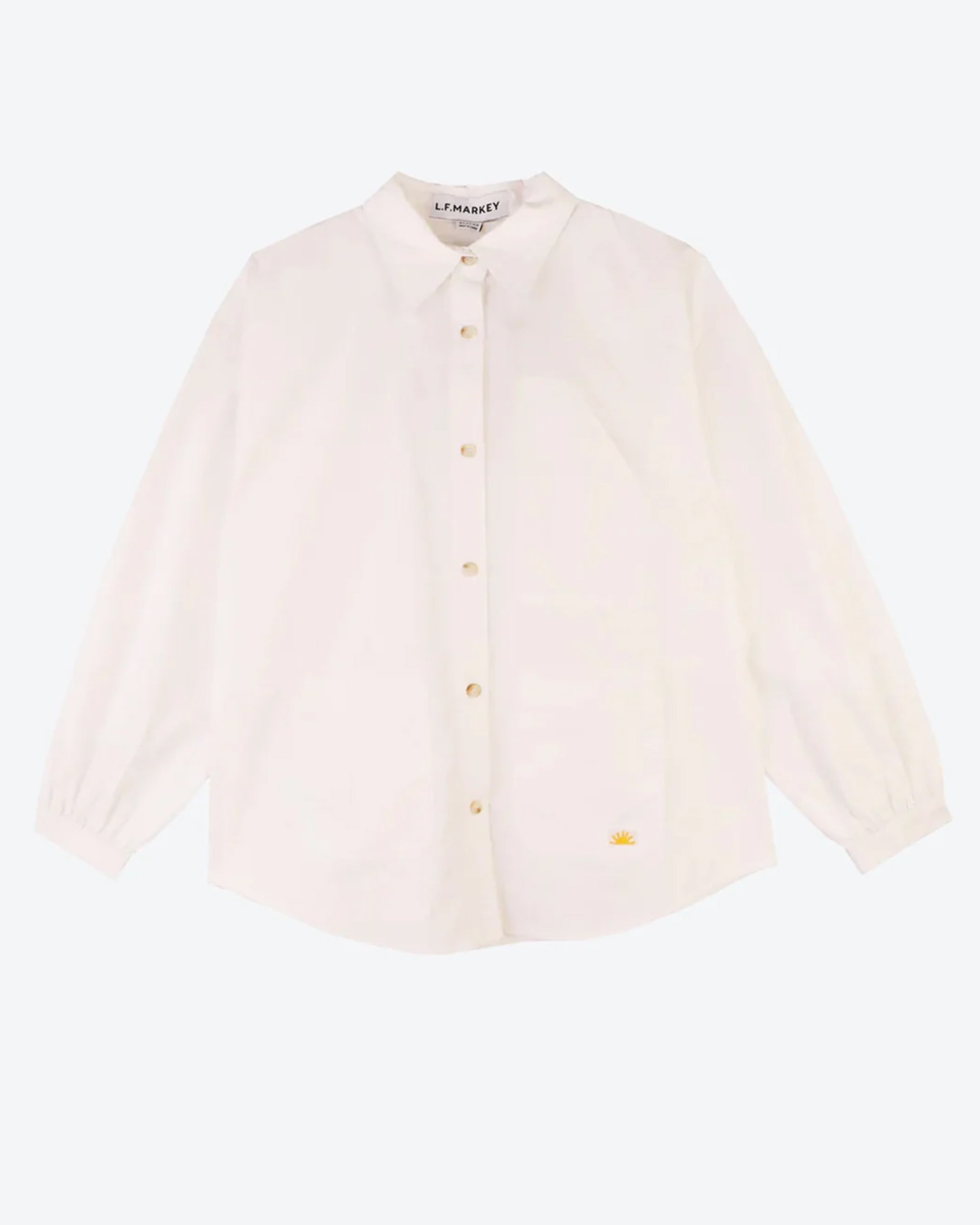 L F Markey Merrick Shirt for Men - Premium Cotton Button Down Casual Shirt - Office, Business, Date Night & Everyday Wear