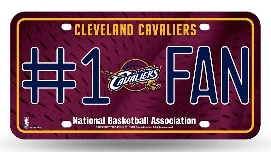 NBA #1 Fan Metal License Plate - Custom Car Tag for Basketball Enthusiasts - Perfect for Tailgating, Game Day Decor & Fan Gifts