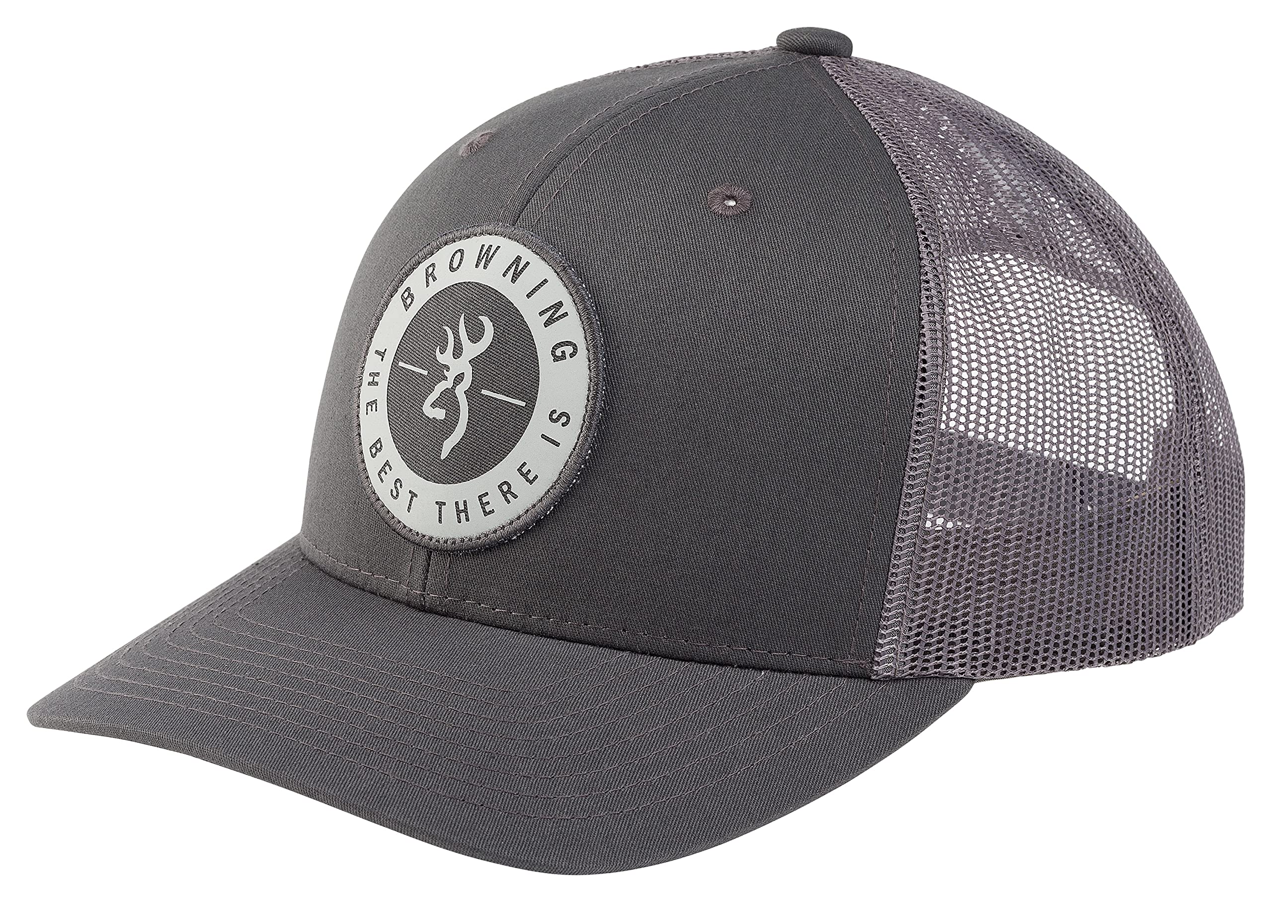 Browning Logo Snapback Cap - Adjustable Trucker Hat for Men & Women - Perfect for Outdoor, Sports, and Casual Wear