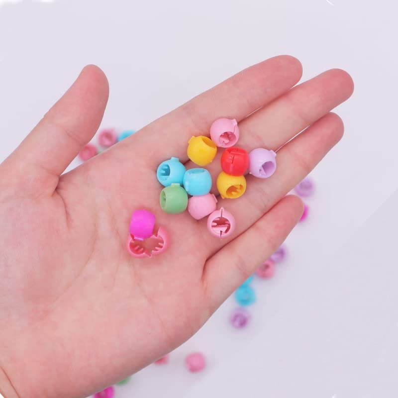 UltraStylist 50 Mini Claw Hair Clips - Tiny Plastic Hair Claws for Braids, Beads & Headwear - Cute Hair Accessories for Women, Girls & Kids - Perfect for School, Parties & Everyday Styling