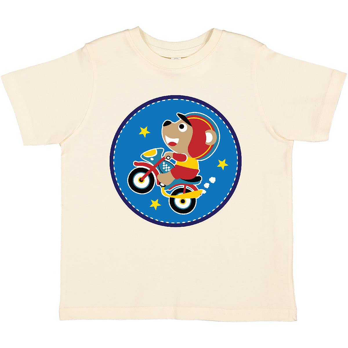 Inktastic Motorcycle Dirt Bike Racing Toddler T-Shirt - Cool Graphic Tee for Boys & Girls - Perfect for Kids Bike Races, Birthday Gifts & Casual Wear