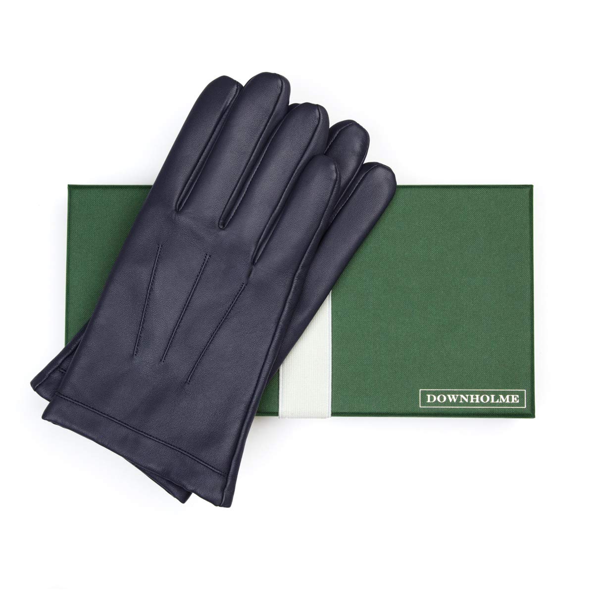 Premium Vegan Leather Gloves for Men - Eco-Friendly & Durable - Winter Driving, Outdoor Activities & Fashion Accessory