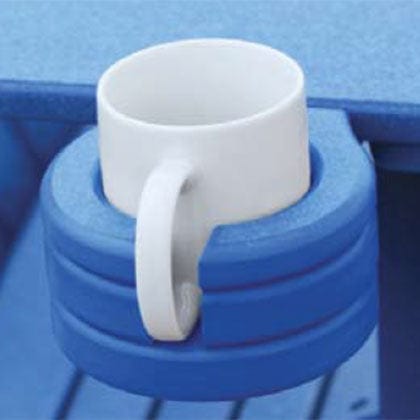 Eco-Friendly Recycled Plastic Adirondack Glider Chair - Outdoor Patio, Garden, and Deck Relaxation for Backyard & Poolside