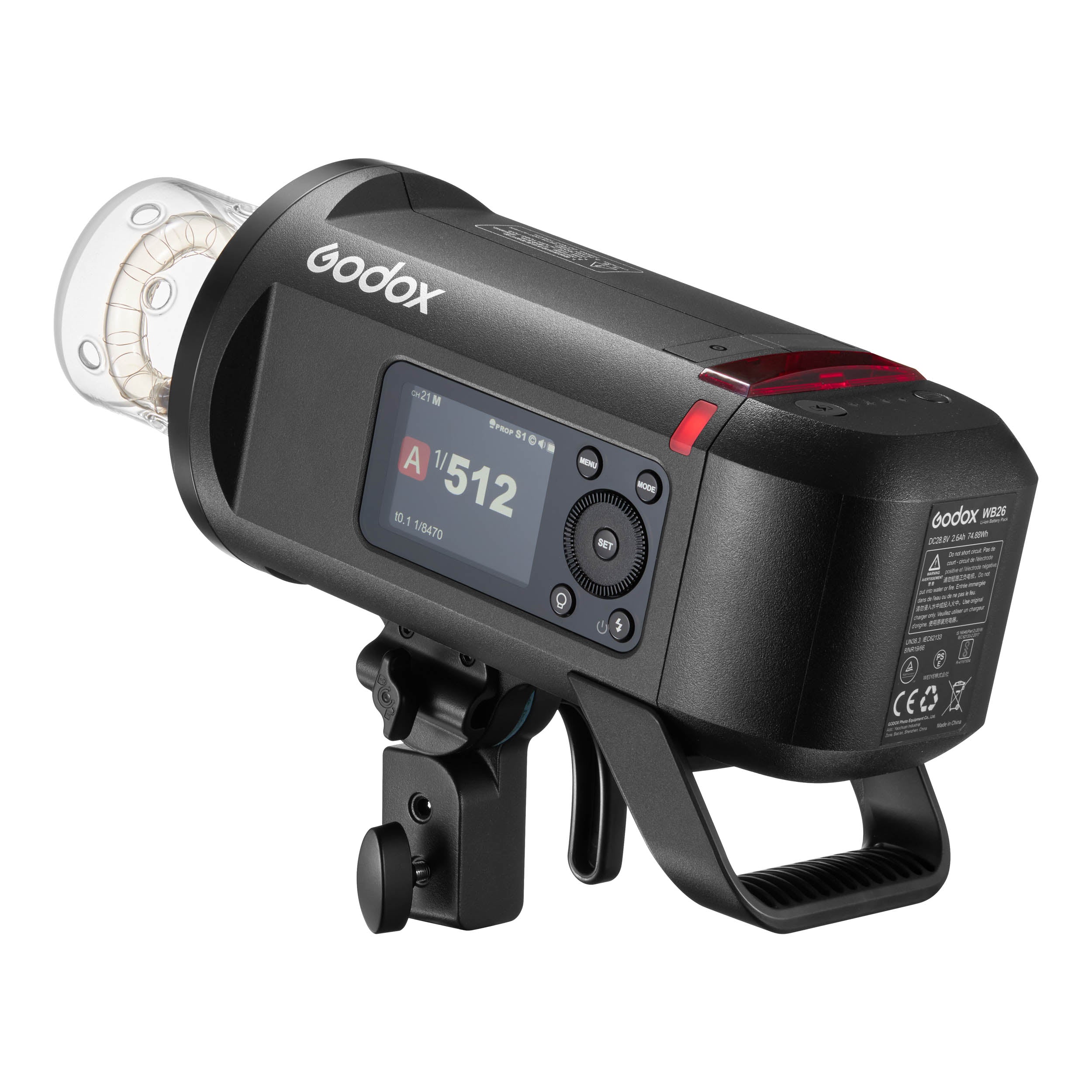 Godox AD600PROII 600Ws Battery-Powered Flash Light with CB15 Carry Bag - Perfect for Outdoor, Studio, and Portrait Photography