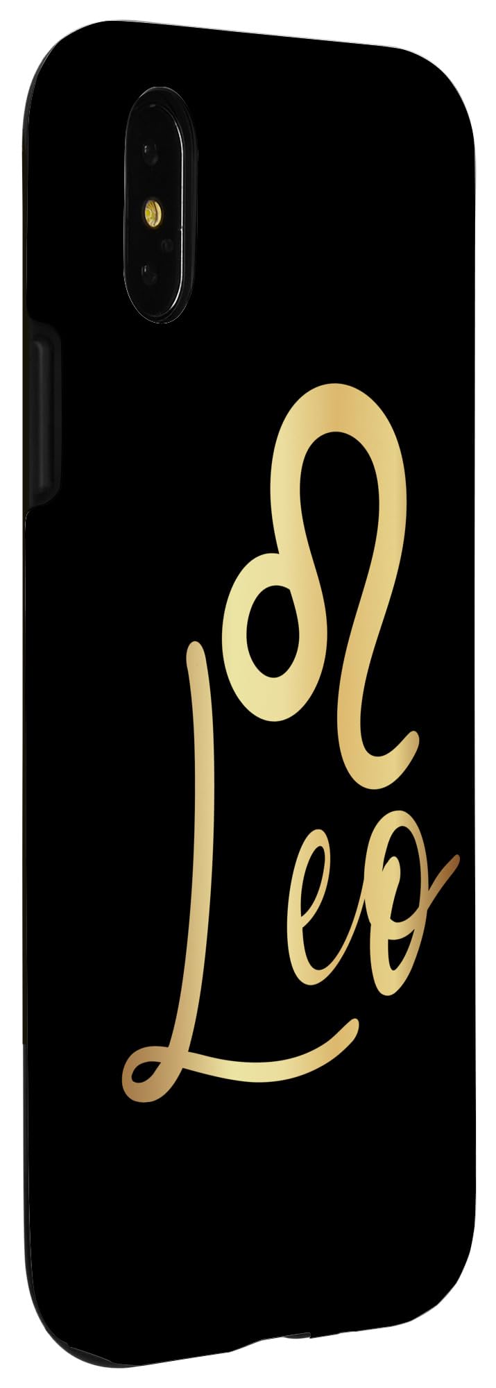 iPhone X/XS Astrology Zodiac Sign Leo Phone Case - Durable Protective Cover for iPhone X & XS - Perfect for Leo Zodiac Lovers, Daily Use & Gift Giving