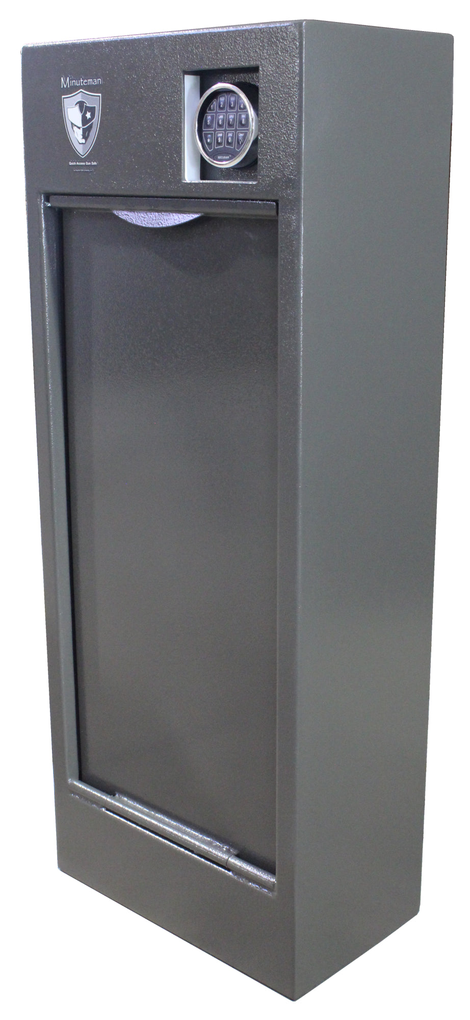 Hayman MMM 5020 Minuteman Magnum Quick Access Gun Safe - Biometric Fingerprint & Keypad Handgun Safe for Home & Car Security - Perfect for Pistol Storage & Emergency Protection