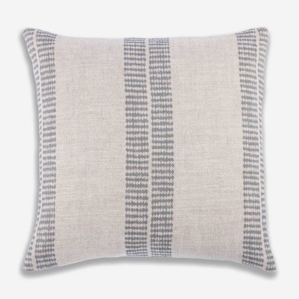READY TO SHIP Designer Clay McLaurin Band Pillow Cover in Mineral - Luxury Bohemian Throw Pillow Case for Living Room, Bedroom & Sofa Decor