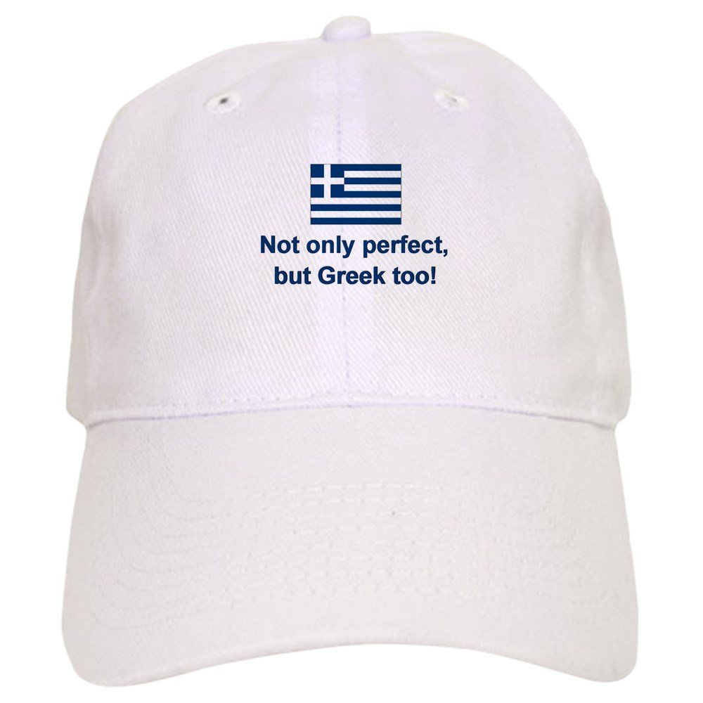 Greek Cap Adjustable Baseball Hat for Men & Women - Casual & Sports Wear