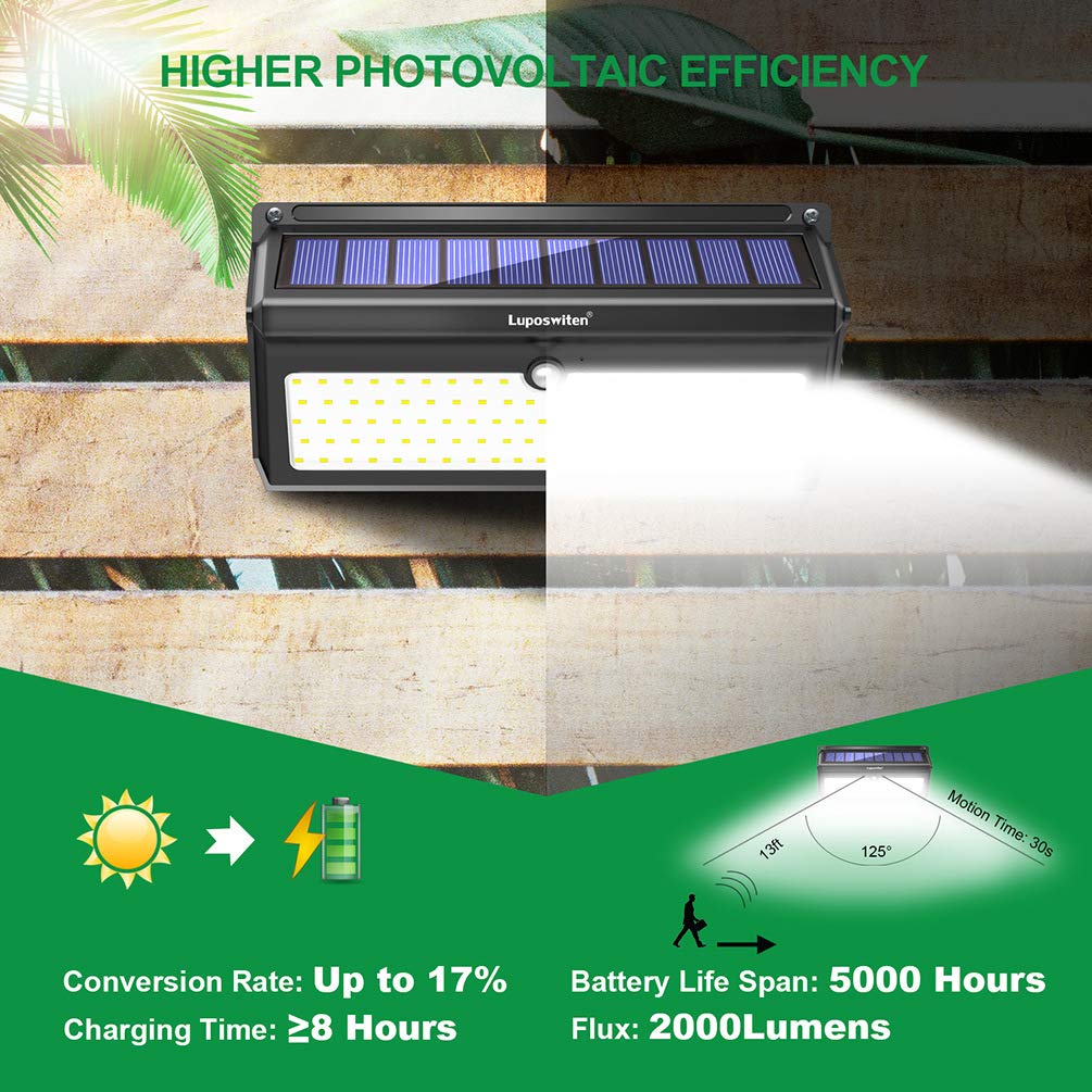 28LED Solar Lights Outdoor (4 Pack) - 100LED Solar Lights for Garden (2 Pack) - Waterproof Solar Powered Lights for Pathway, Yard, Patio, and Landscape Decoration