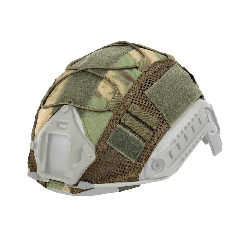 Tactical Helmet Cover for FAST Helmets - Military Grade Camouflage Helmet Cover for Outdoor, Airsoft & Tactical Operations