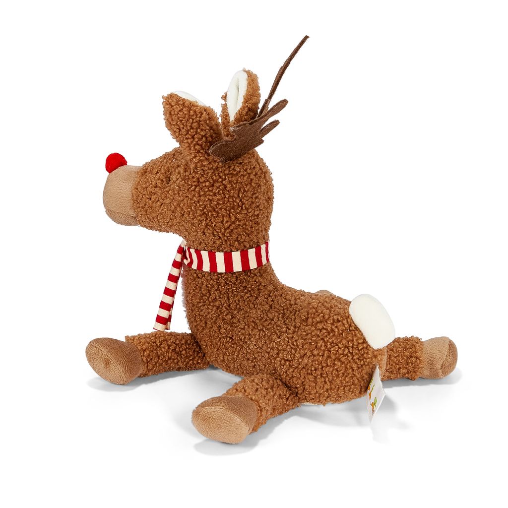 Rudie the Reindeer - Festive Christmas Plush Toy for Kids & Holiday Decor | Perfect for Gifts, Stocking Stuffers & Seasonal Home Decorations