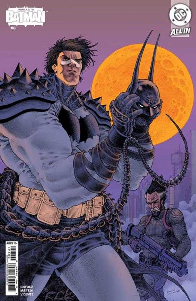 Absolute Batman #8 Cover D 1 in 25 Ramon Villalobos Card Stock Variant - Rare Collectible Comic Book for DC Fans & Investors | Perfect for Display, Gifts & Comic Collections