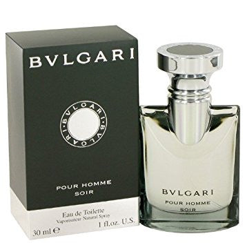 BVLGARI POUR HOMME SOIR Men's Cologne Spray 1.7 oz - Fresh Woody Fragrance for Evening & Special Occasions | Luxury Eau de Toilette for Date Nights & Formal Events