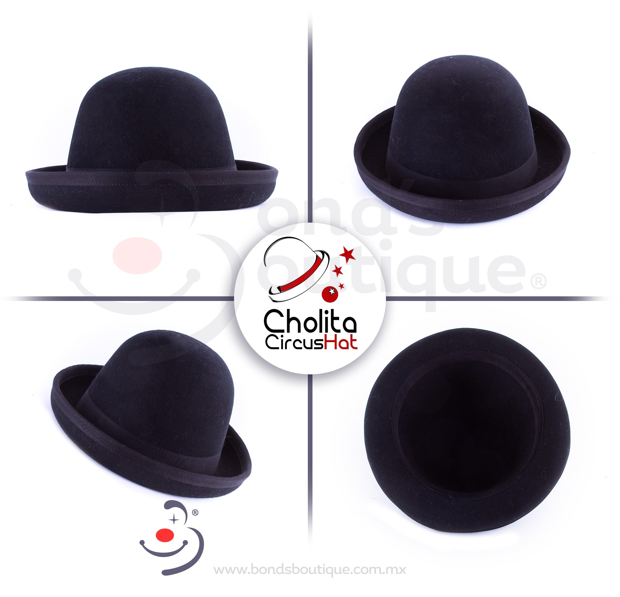 Authentic Cholita Sombrero - Traditional Bolivian Hat for Women - Perfect for Festivals, Cultural Events & Costume Parties