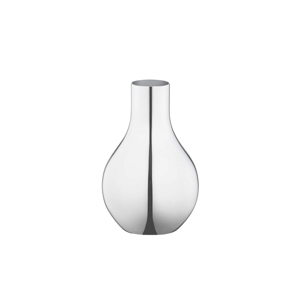 Georg Jensen Cafu Vase - Extra Small Modern Home Decor | Scandinavian Design Glass Vase for Flowers, Centerpieces & Tabletop Decor | Perfect for Living Room, Dining Table & Wedding Decorations