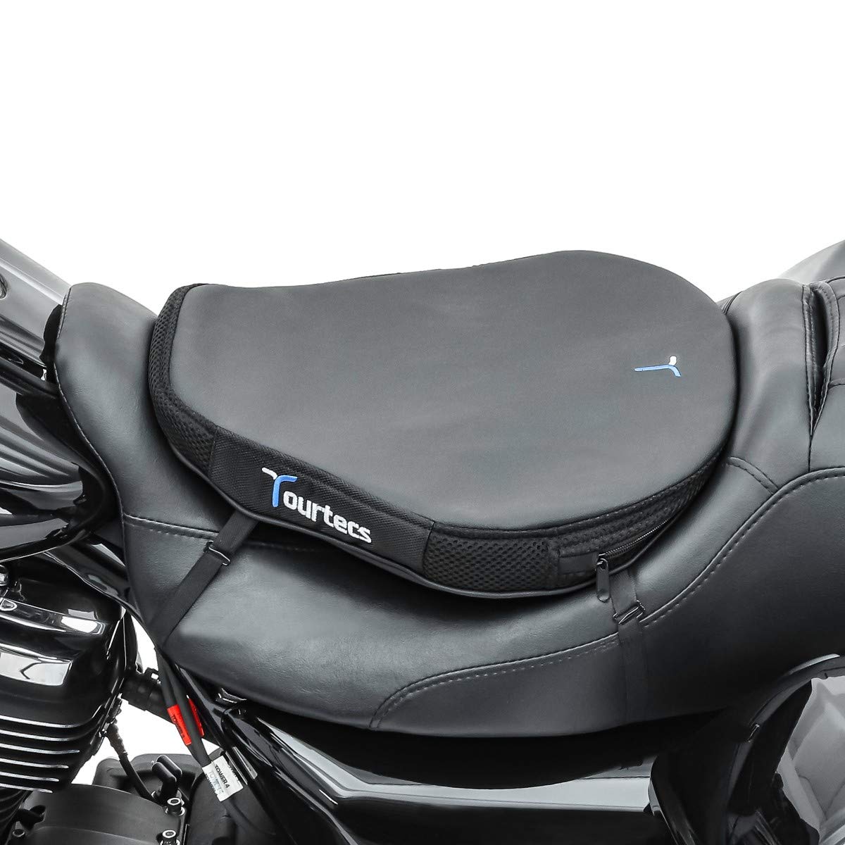 Kawasaki Versys-X 300 Seat Cushion Air Deluxe ML - Comfort Motorcycle Seat Pad for Long Rides, Black | Perfect for Adventure Touring & Daily Commuting