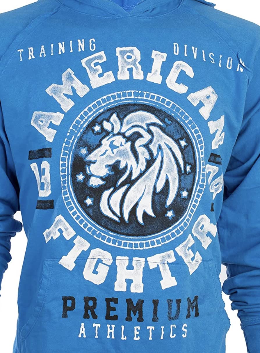American Fighter Men's Hoodie - Stylish & Comfortable Pullover for Casual Wear, Gym, and Outdoor Activities