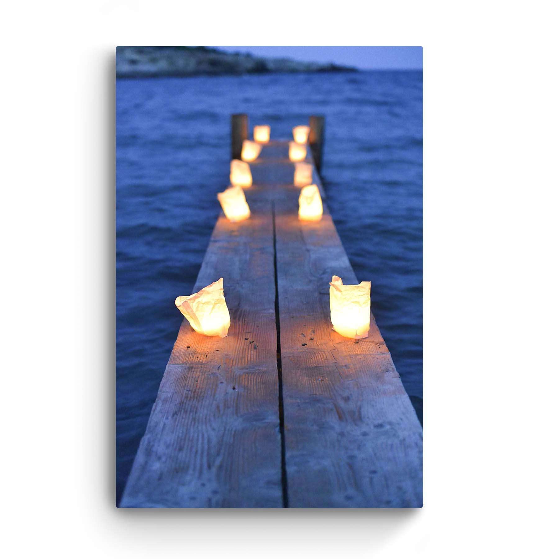Startonight Romantic Love Bridge Canvas Wall Art - 32