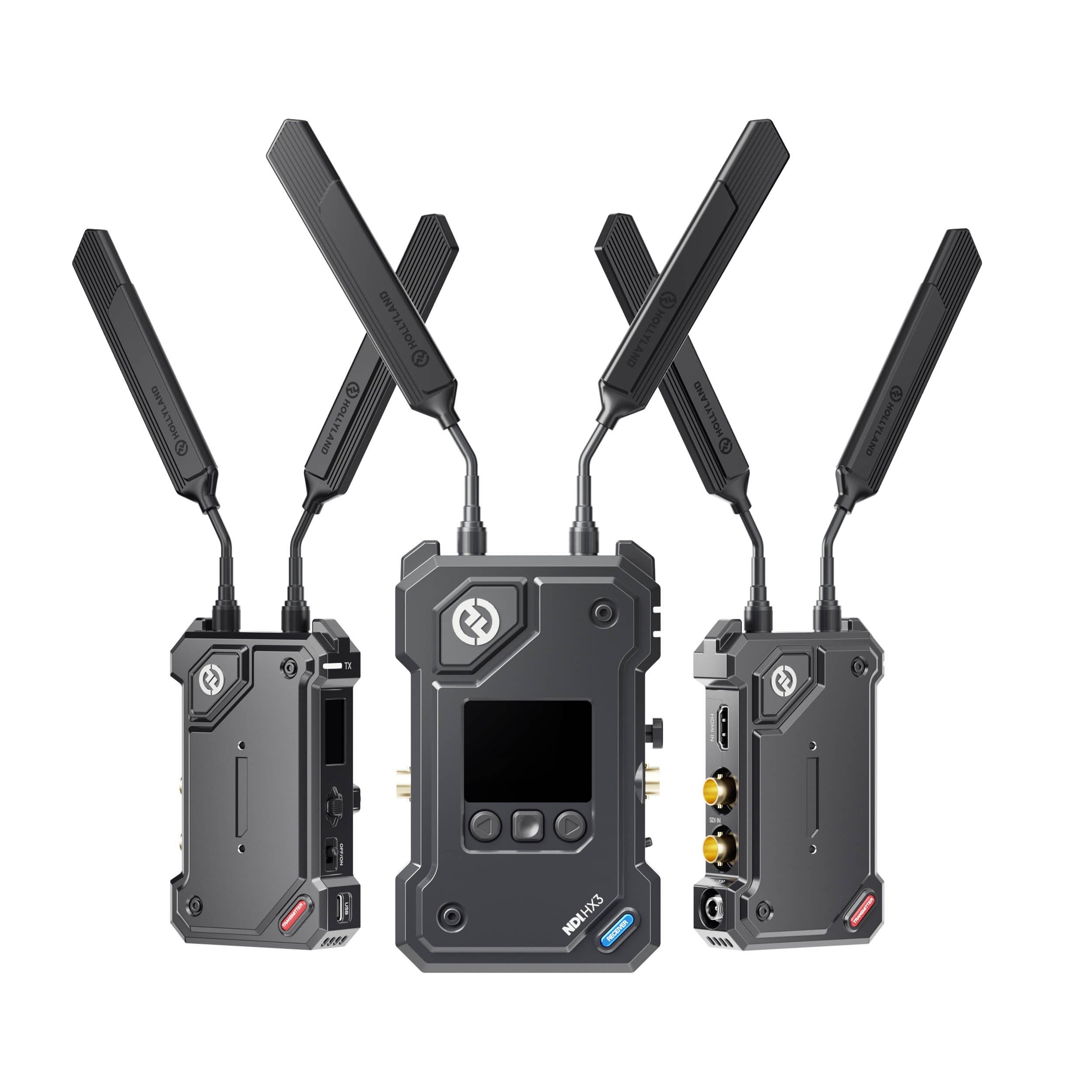 COSMO C2 Wireless SDI/HDMI Video Transmission System - Professional Wireless Video Transmitter & Receiver for Live Streaming, Broadcast & Film Production (Ideal for Events, Weddings & Remote Production)
