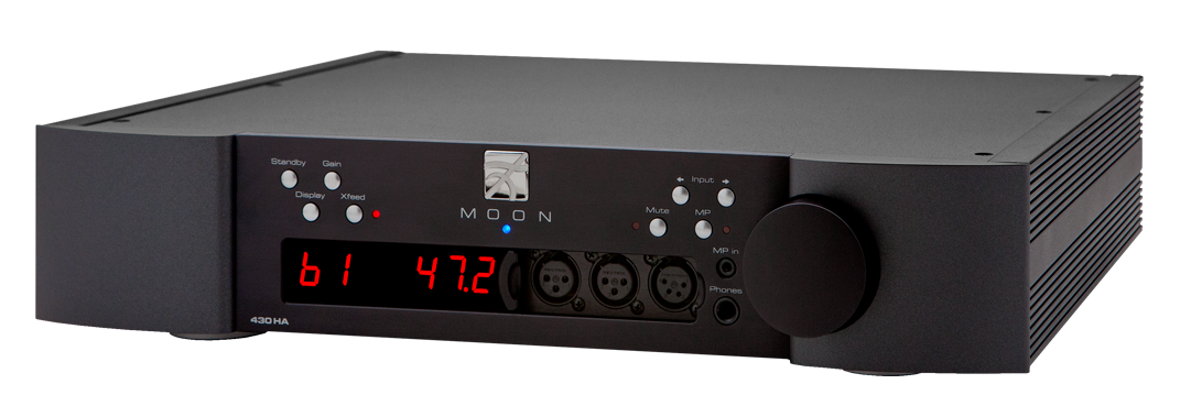 Moon 430HA High-Fidelity Headphone Amplifier - Premium Audiophile Sound for Home Studio, Gaming & Music Listening
