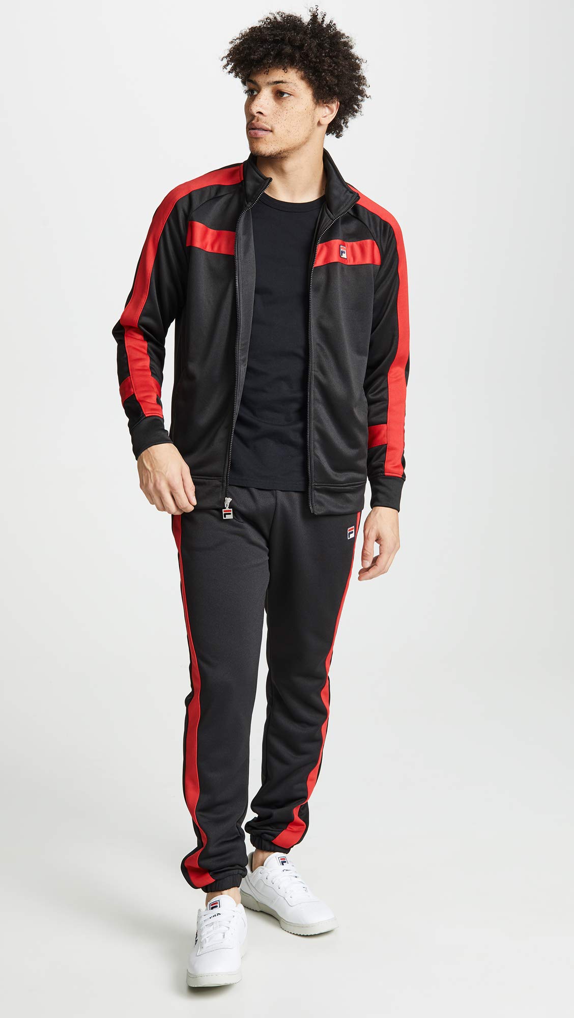 Fila Men's Renzo Jogger Pants - Comfortable Athletic Sweatpants for Running, Gym & Casual Wear | Lightweight & Breathable Workout Pants