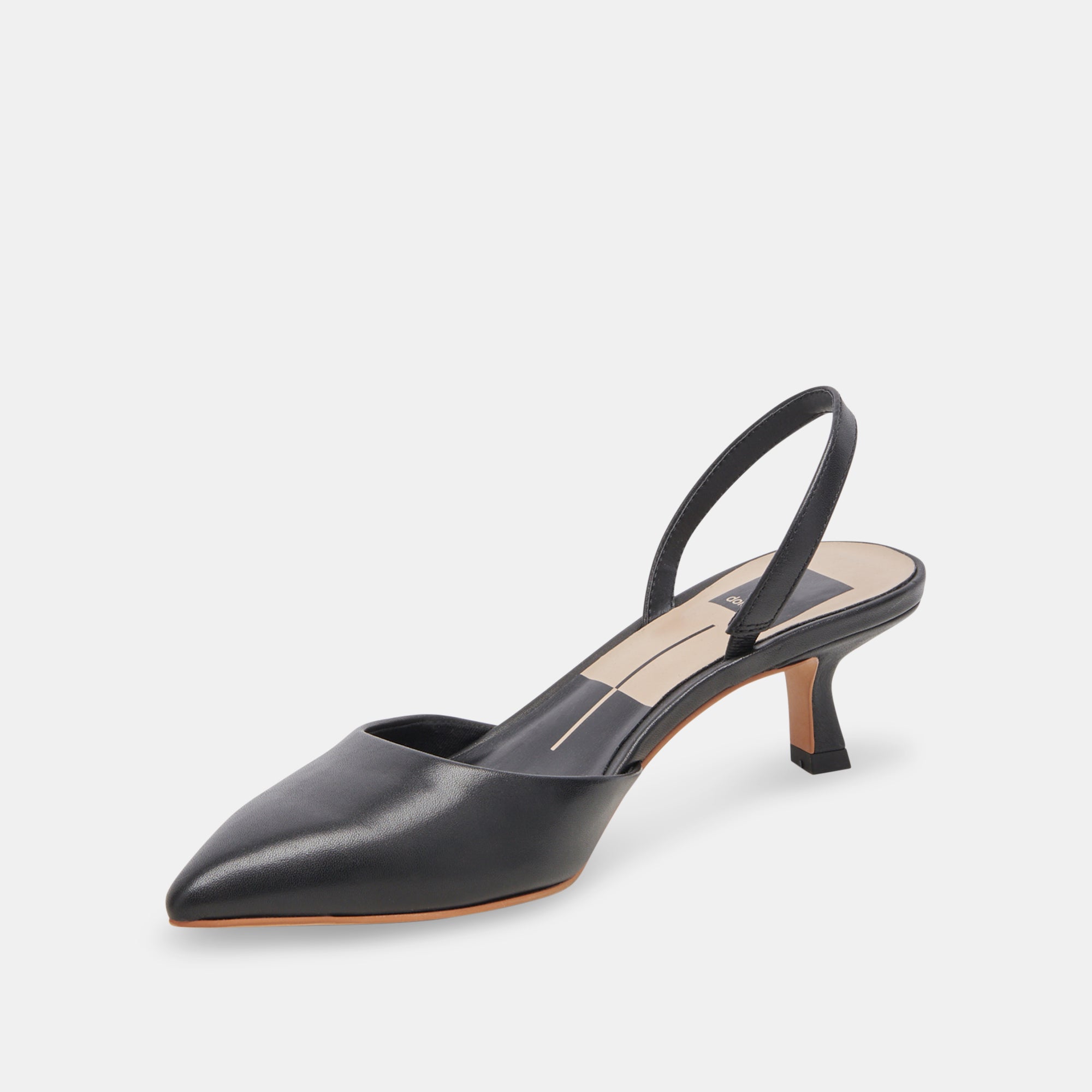 Stylish CORSA Black Leather Heels for Women - Perfect for Parties, Weddings & Evening Events